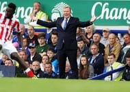 LIVERPOOL, ENGLAND - AUGUST 27: Everton manager Ronald Koeman during the Premier League match between Everton and Stoke City at Goodison Park on August 27, 2016 in Liverpool, England. (Photo by Lynne Cameron/Getty Images)